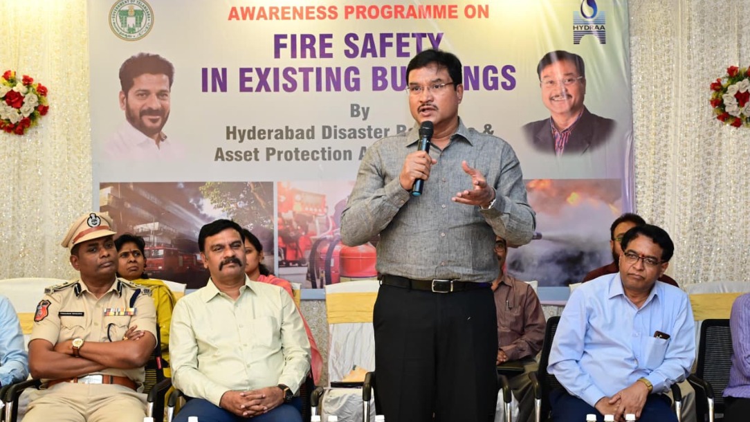حیدرآباد: پرانے شہر میں آتشزدگی کی روک تھام کے لئے حیڈرا کا شعور بیداری پروگرام
