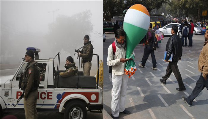 یوم جمہوریہ: ہندوستان میں سخت سیکورٹی انتظامات، دہلی ہائی الرٹ پر