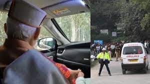 وزیر اعظم نریندر مودی نے ہماچل پردیش کے چمبی میں ایمبولینس کو گزرنے دینے کے لیے اپنا قافلہ روکا۔