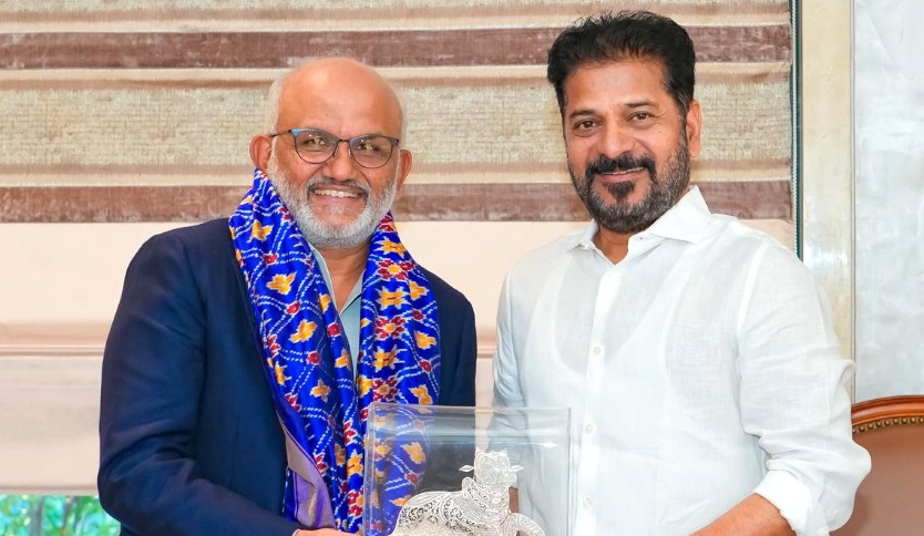 ریونت ریڈی کی شانتنو نارائن سے ملاقات، اے آئی اور گرین انرجی پر گفتگو