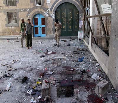 صنعا میں عید الاضحی کی نماز میں خودکش حملہ،25 ہلاک