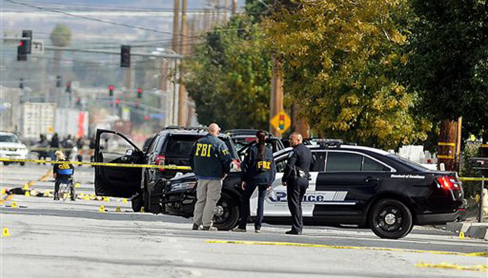 کیلیفورنیا فائرنگ: دو مشتبہ افراد کے پاکستانی نژاد ہونے کا شک، پاسپورٹ سے انکشاف