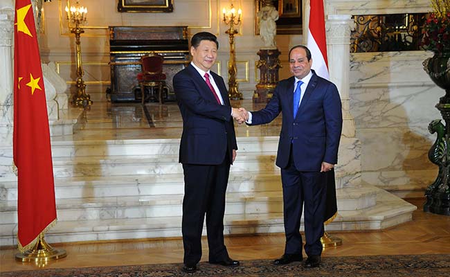 عبدالفتاح السیسی سے چینی صدر کی ملاقات