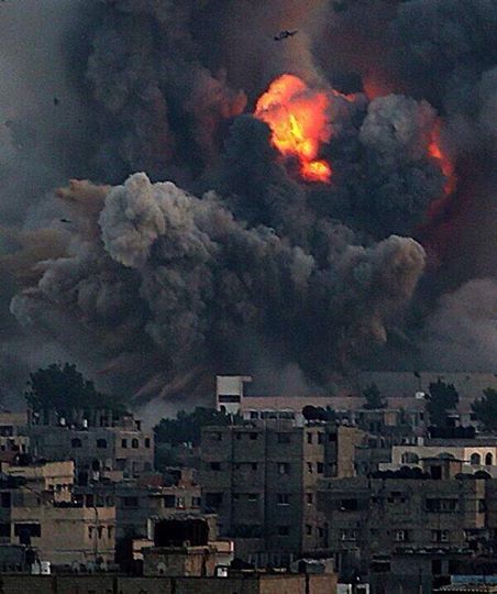 غزہ میں اسرائیلی فوج کی وحشیانہ بمباری، مزید11 فلسطینی شہید کر دیے گئے