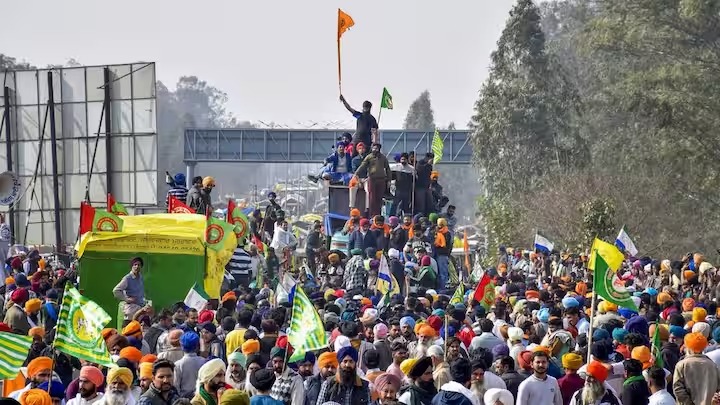کسان آج دوبارہ دہلی چلو مارچ شروع کریں گے، شہر اور سرحدوں پر سیکورٹی میں اضافہ 
