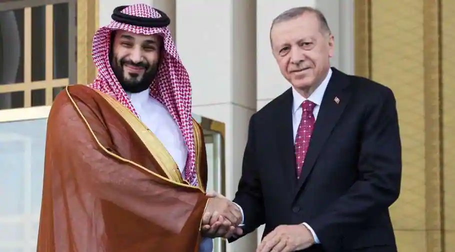 سعودی عرب کے ولی عہد شہزادہ محمد بن سلمان کا دورہ ترکی پر اظہار تشکر
