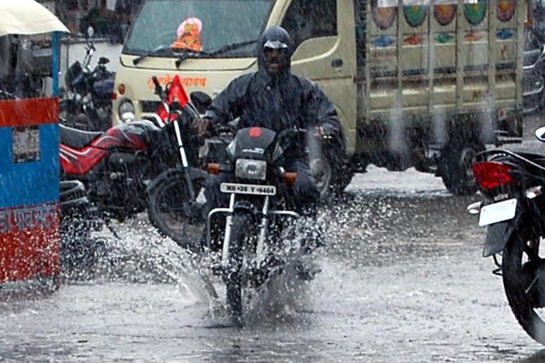 ناندیڈ میں زبردست بارش :تصاویر
