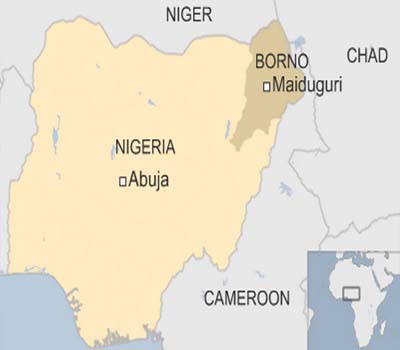 آفریقہ:نائجیریا کے شورش زدہ شہرمیدوگوری میں چار بم دھماکے:21ہلاک