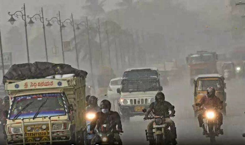 تلنگانہ کے چار اضلاع میں آج بارش کا امکان، شمالی علاقوں میں سردی کی لہر