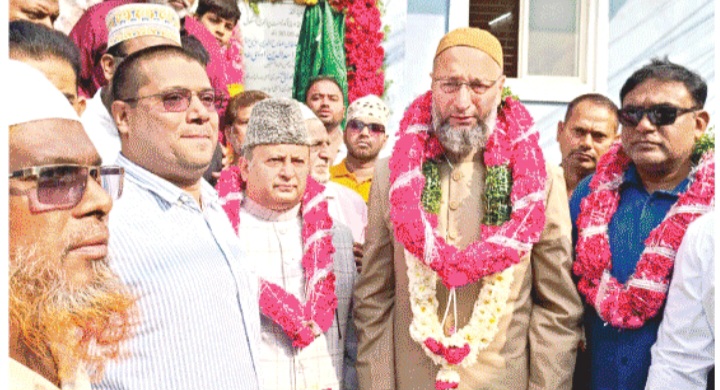 حلقہ پارلیمان حیدرآباد میں ترقیاتی کاموں کیلئے زیادہ فنڈس کا استعمال:صدر مجلس بیرسٹر اسدالدین اویسی