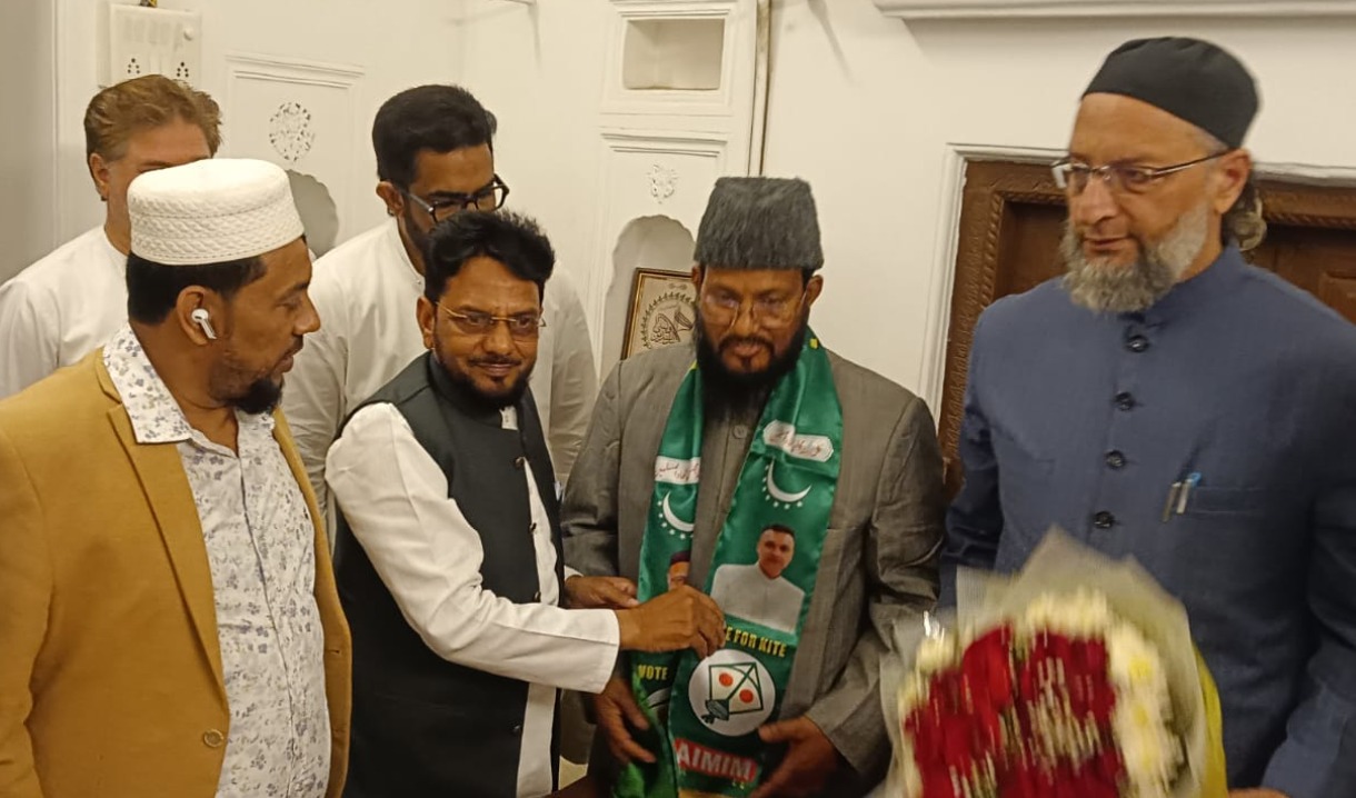 جھارکھنڈ کے سابق رکنِ اسمبلی عقیل اختر کی آل انڈیا مجلس اتحاد المسلمین میں شمولیت