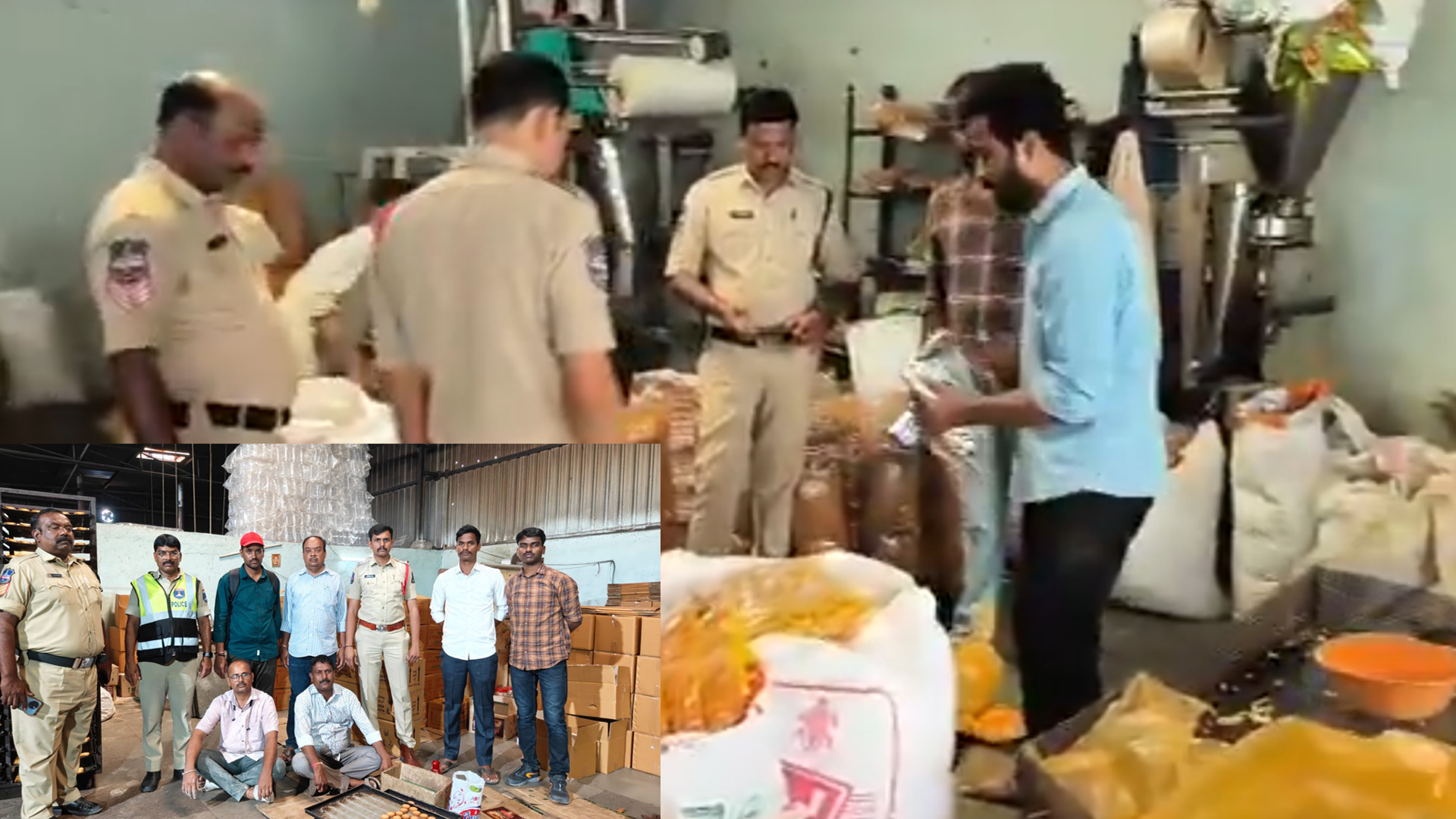 نقلی عثمانیہ بسکٹ کا کاروبار بے نقاب، 99 کارٹن ضبط، چار افراد گرفتار