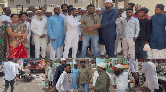 قطب اللہ پور : باچوپلی ڈبل بیڈ روم کالونی میں مسجد، مندر اور چرچ کی عدم دستیابی پر عوام میں تشویش