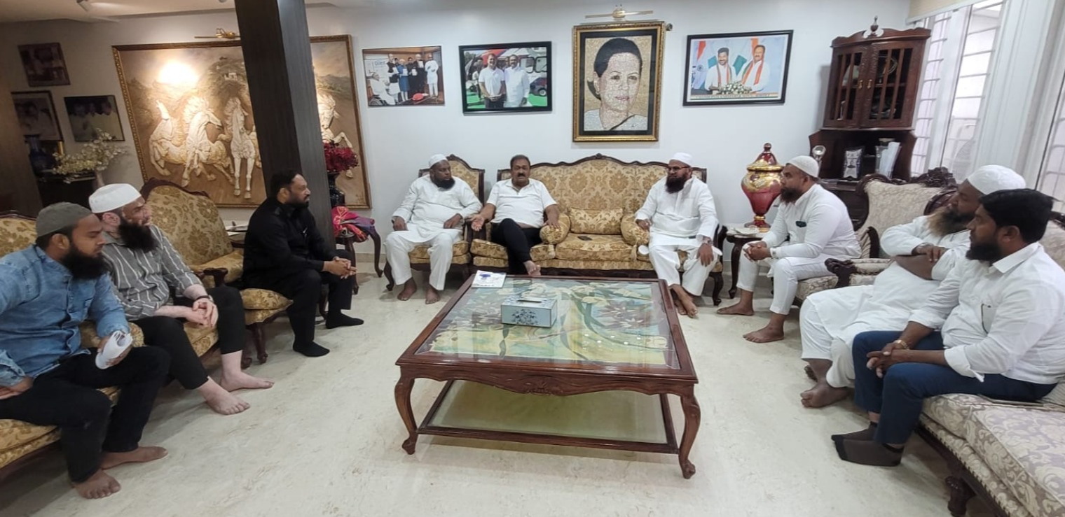 بانسواڑہ معاملہ: وفد کی شبیر علی سے ملاقات، گرفتاریوں پر روک کا مطالبہ 