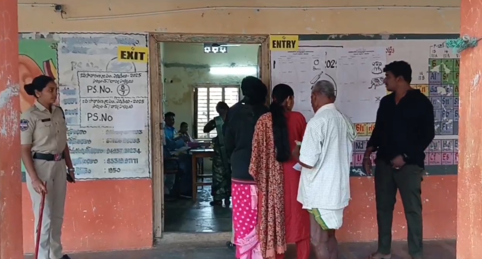 تلنگانہ پنچایت انتخابات 2025:  پہلے مرحلہ کی پولنگ جاری ہے