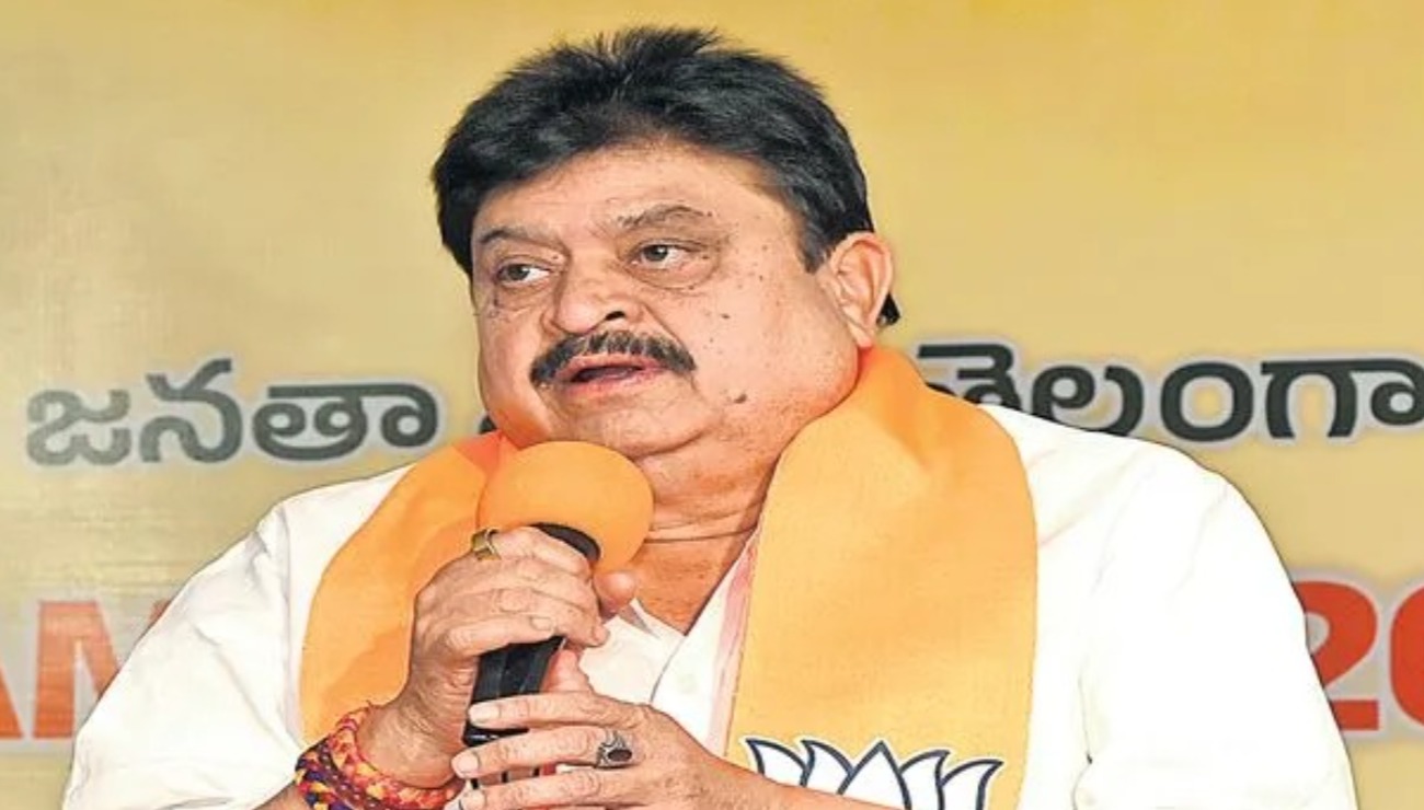 بلدی انتخابات: تلنگانہ بی جے پی تنہا میدان میں اترے گی، رام چندر راؤ کا اعلان