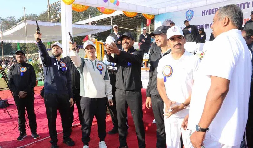 اسپورٹس میٹ کھلاڑیوں کی حوصلہ افزائی اور صلاحیتوں کو فروغ دینے میں کارآمد : کمشنر پولیس حیدر آباد