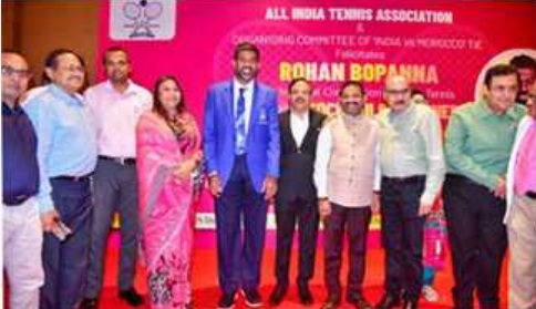 آل انڈیا ٹینس ایسوسی ایشن نے بوپنا کو اعزاز سے نوازا
