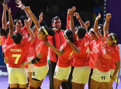 خاتون کبڈی ٹیم کی سری لنکا، انڈونیشیا پر جیت