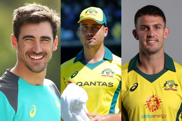 آسٹریلیا کے تین اہم کھلاڑی ہندوستان کے دورے سے باہر