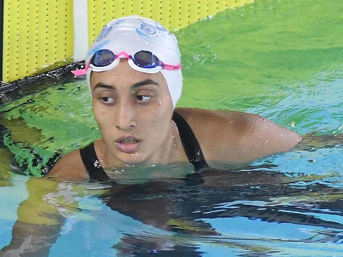 ہندوستانی خاتون تیراک مانا پٹیل کو اولمپک کا ٹکٹ