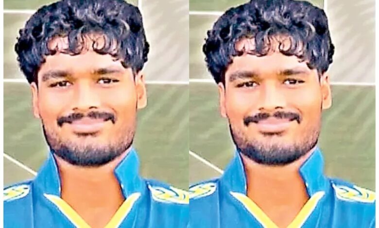 کریم نگر سے آئی پی ایل تک: راجستھان رائلز نے امان راؤ کو ₹ 30 لاکھ میں منتخب کیا۔