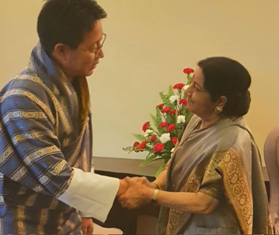 ڈوكلام کشیدگی کے درمیان بھوٹان کے وزیر خارجہ سے ملیں سشما سوراج