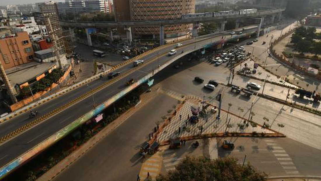 سنکرانتی تہوار- حیدرآباد کی سڑکوں پر ٹریفک کم ہوگئی