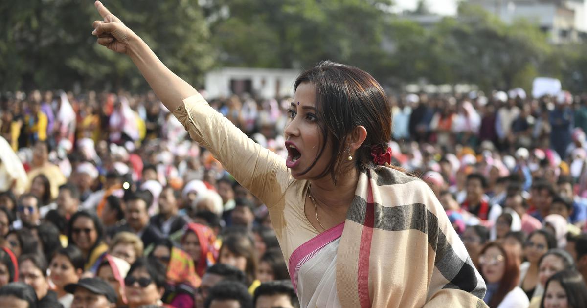 شہریت ترمیمی ایکٹ کے خلاف کلکتہ میں پرامن ”ملین مارچ“۔”کاغذ نہیں دکھائیں گے“کے نعرے کی گونج