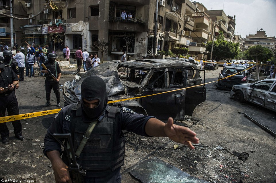 مصر میں ہوئے حملے میں فوجی افسر کی موت