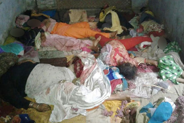 امیٹھی میں ایک ہی خاندان کے 11 افراد کا قتل، پولیس تفتیش میں مصروف