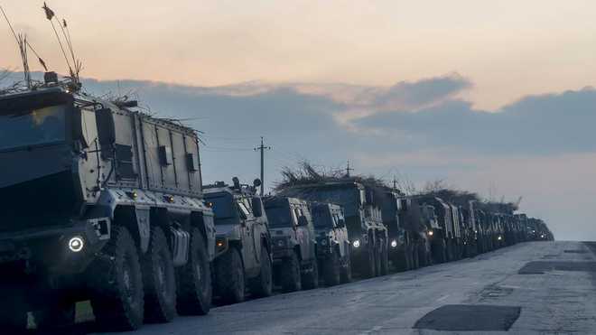 روسی فوج یوکرین کے دارالحکومت کیف میں داخل ہوئی