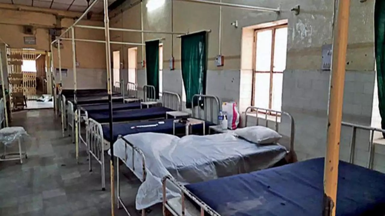 حیدرآباد کے فیور اسپتال میں منکی پوکس وارڈ