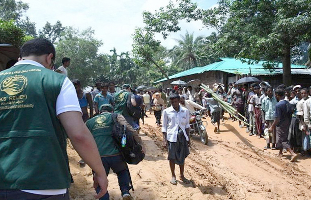 کنگ سلمان سینٹر کی ٹیم کا بنگلہ دیش میں روہنگیا پناہ گزیں کیمپوں کا دورہ