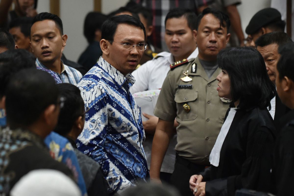 انڈونیشیا میں مذہب اسلام کی توہین کے ملزم سابق گورنر اپنی اپیل واپس لیں گے
