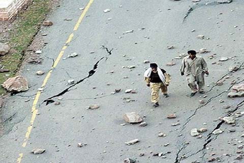 کشمیر کے بعض علاقوں میں زلزلے کے جھٹکے