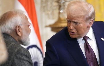 ٹرمپ کا دعوی ہندوستان نے درآمداتی ڈیوٹی کو نہ ہونے کے برابر کم کرنے کی پیشکش کی