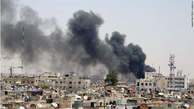  شام کے صوبہ حما میں دھماکے