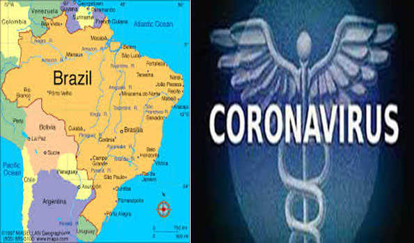 برازیل میں تقریباً تین ہزار کورونا متاثرین کی موت