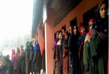 جموں و کشمیر میں ڈی ڈی سی انتخابات کے چوتھے مرحلے میں 50.08 فیصد ووٹنگ