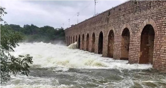حیدر آباد کے عثمان ساگر ذخیرہ آپ کے لیے الرٹ مسلسل دوسرے دن بھی جاری