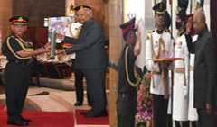 نیپالی فوج کے سربراہ کو ہندوستانی فوج کے جنرل کا اعزازی خطاب