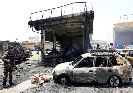 افغانستان کے شہر جلال آباد میں خودکش دھماکہ ،10افرادہلاک
