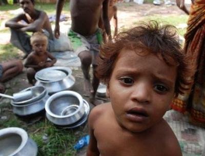 گلوبل ہنگر انڈیکس میں ہندستان کو بھوک کے معاملہ میں سنگین سطح پر رکھا گیا ہے