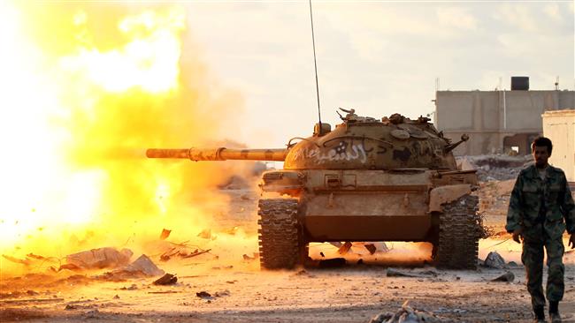 لیبیا کی فوج نے بن غازی  سے  جنگجوؤں کو بھگایا