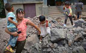 چین میں زلزلے سے آٹھ افراد ہلاک