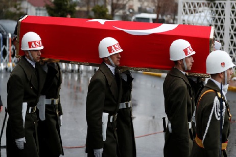 عفرین: 8 ترک فوجی ہلاک اور 13 زخمی