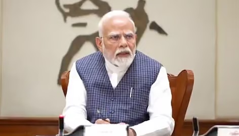 مودی نے فوجی کارروائی سے متعلق اپنی کا بینہ سودی نے فوجی کارروالی سے تعلق او کے اراکین کو تفصیلات سے آگاہ کیا 