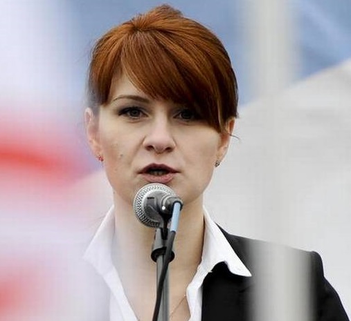 روس کیلئے جاسوسی کرنے والی ماریا بوٹينا کو جیل امریکہ میں جیل