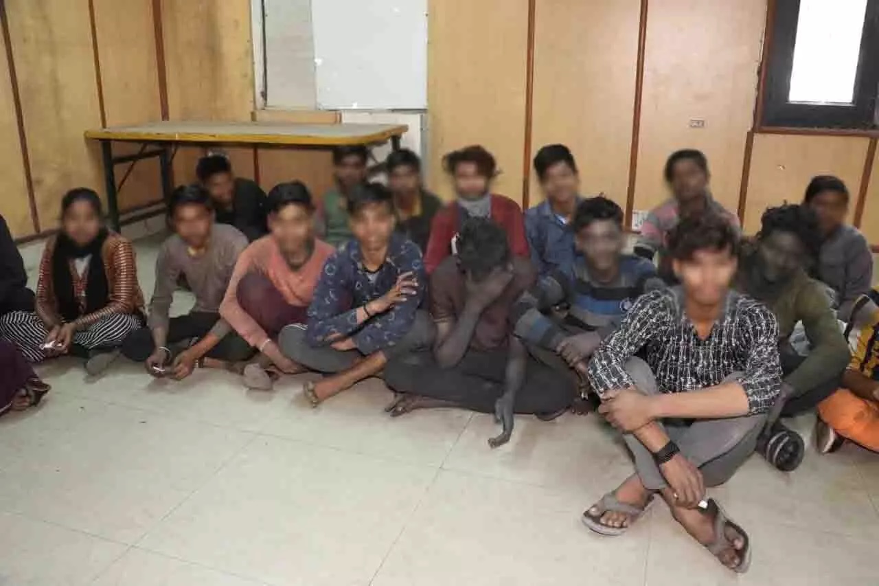 وزیر پور انڈسٹریل علاقے سے 30 بچوں کو بچہ مزدوری سے آزاد کرایا گیا